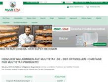 Tablet Screenshot of multistar.de